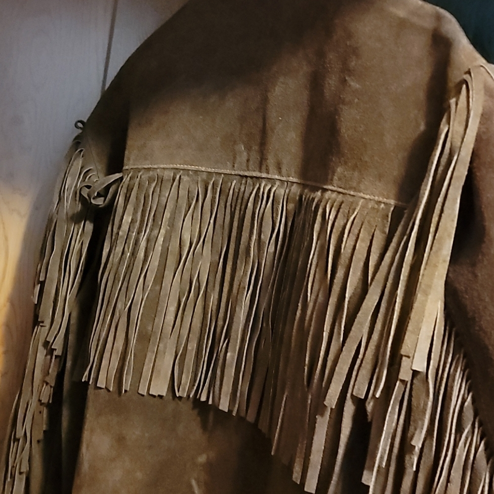 GENUINE LEATHER FRINGE JACKET by El Toro